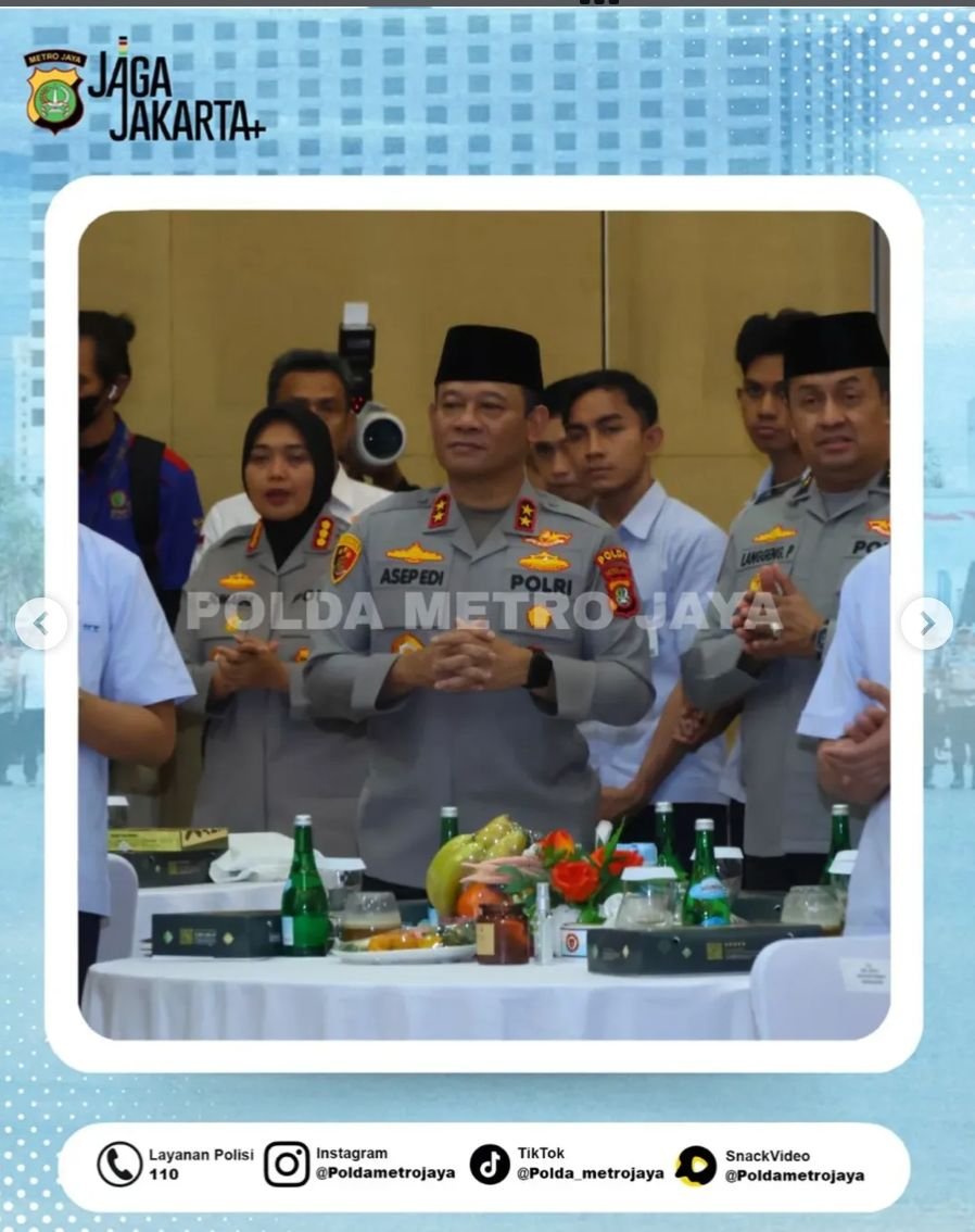 Kapolri dan Kapolda Metro Jaya Silaturahmi dengan Elemen Buruh, Perkuat Sinergi di Bulan Ramadan